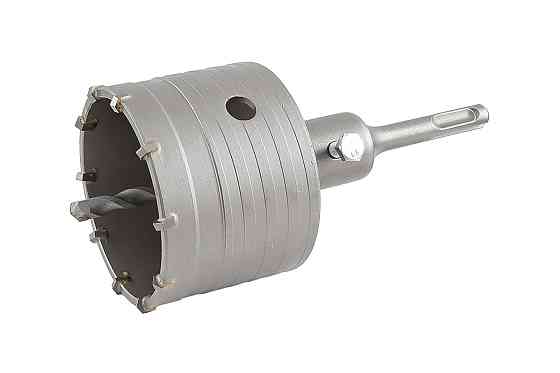 Свердло корончате для бетону GRANITE 80 мм 10 зубців з хвостовиком 22×110 мм SDS-PLUS 2-08-080 Коломыя