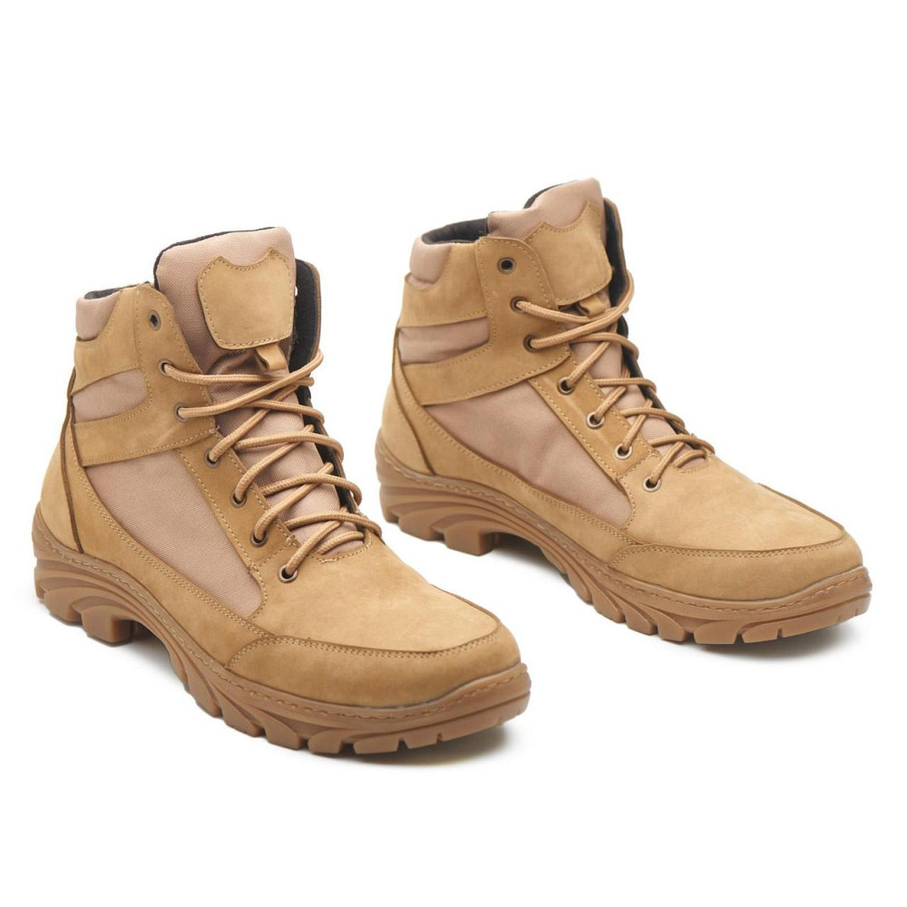 Зимові, справжні чоловічі тактичні черевики, берці, кольору кайот Харків - фото 6