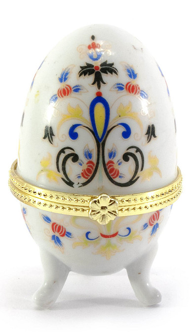 Шкатулка фарфоровая Яйцо Киев - изображение 1