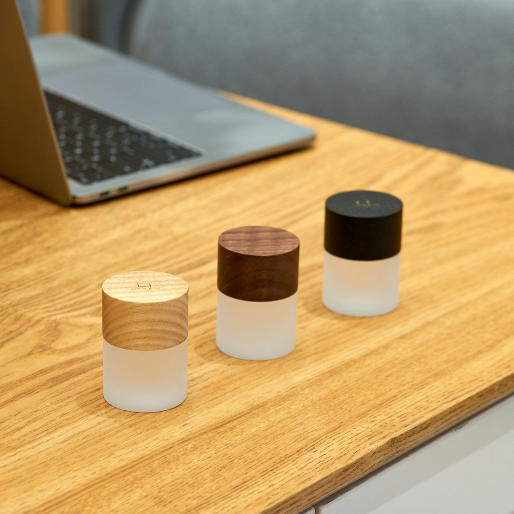 Портативний світильник на акумуляторі Lemelia, Gingko (Англія), дерево клен Рівне - фото 3