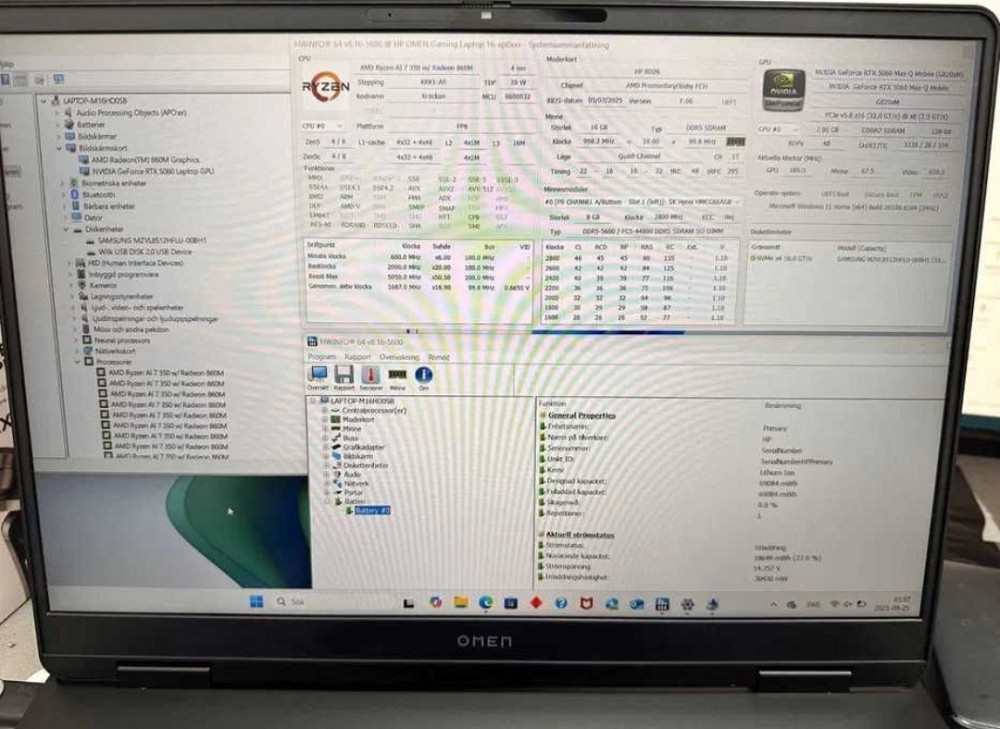Игровой Ноутбук HP Omen 16