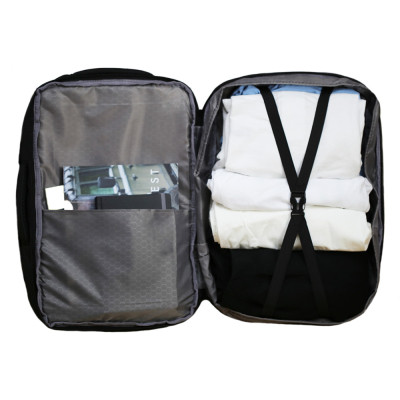 Рюкзак туристический NikiBo Journey 20-30л чорний (30012505-01) Винница - изображение 5