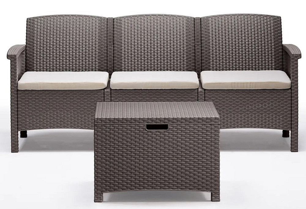 Набір садових меблів BICA Venezia 3, сіро-бежевий Київ - фото 2