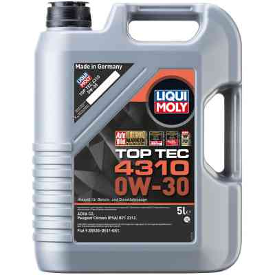 Моторна олива Liqui Moly Top Tec 4310 0W-30 5л. (2362) Вінниця