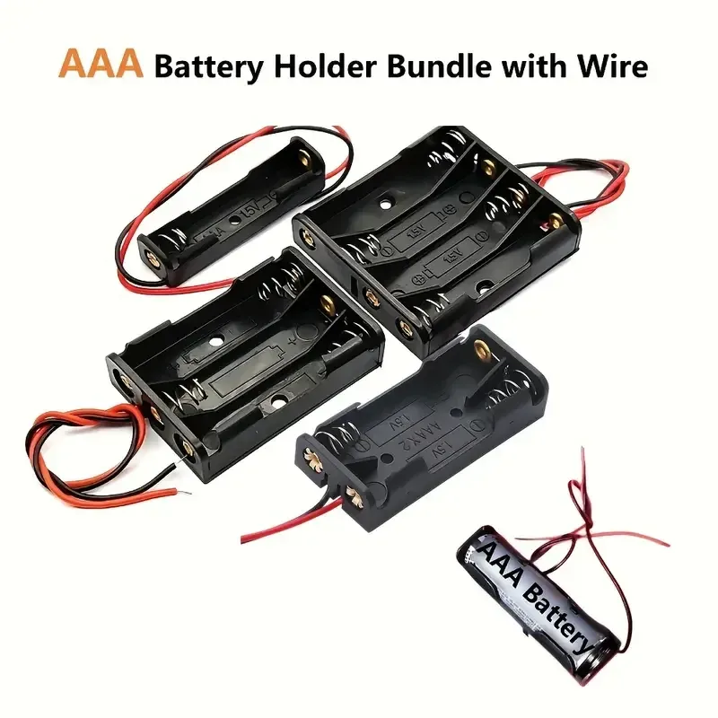 Бокс для батареек 4×AAA с проводами для Arduino и DIY Киев - изображение 7