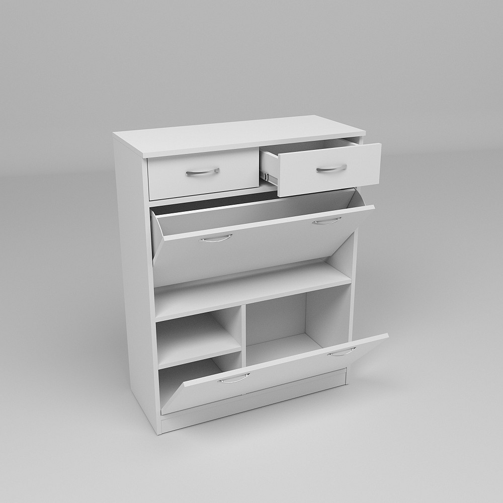 Тумба для обуви №4, Белый, 800/350/1010 Львов - изображение 4