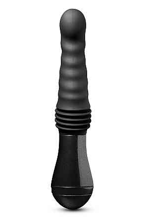 Роскошный вибратор с фрикциями Blush Temptasia Lazarus черный Sex Aura Киев
