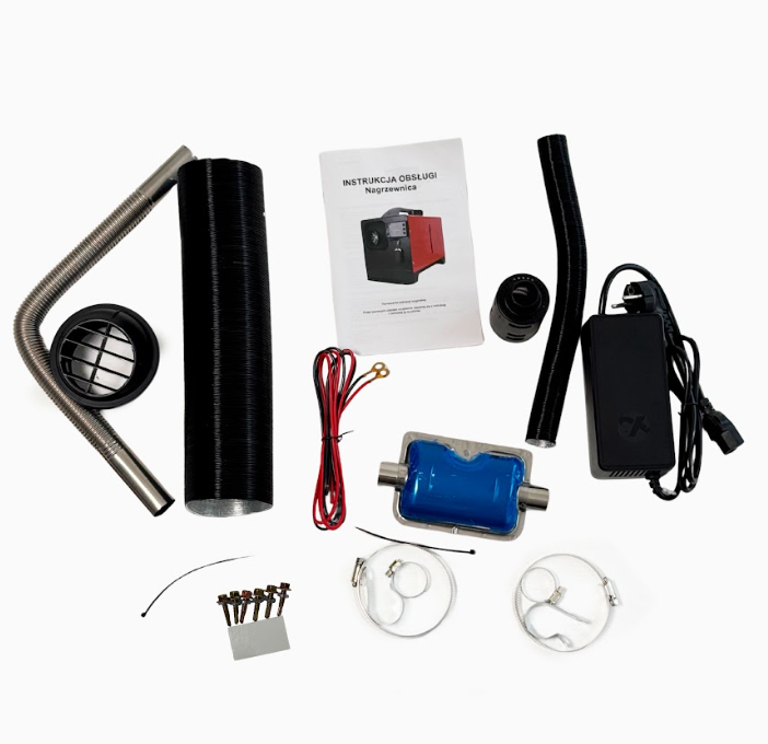 Автономний дизельний обігрівач (Webasto) CARWIN 5 кВт (12В/24В/220В) з LCD-дисплеєм та пультом ДК Київ - фото 8