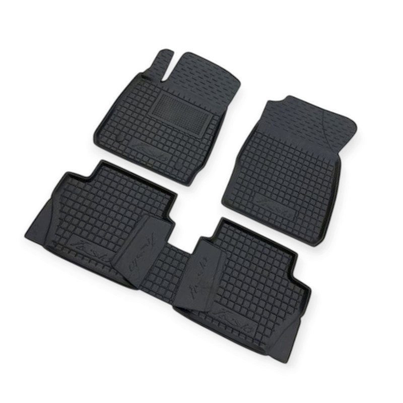 Килимки Ford Fiesta VI (2008-2017) борт 2,5 см, з перемичкою салону Мукачево - фото 1