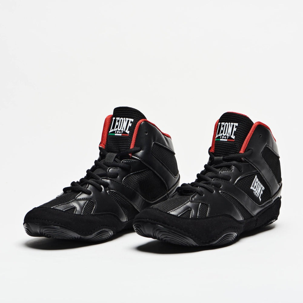 Боксерки (боксерське взуття) Leone CL130 LUCHADOR Black 42р. Кам'янське - фото 1