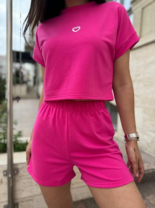 Трикотажний літній костюм шорти і футболка "Carter"| Норма і батал Київ - фото 5