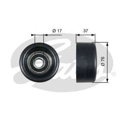 Ролик натяжителя ремня Gates T38028 Винница