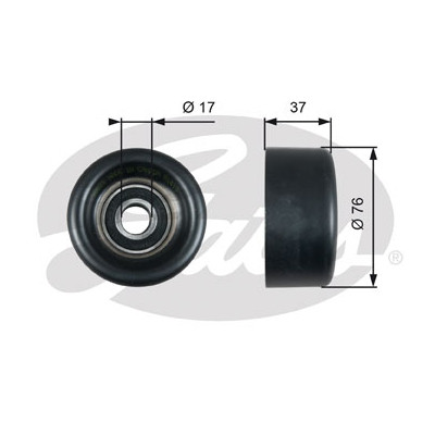 Ролик натяжителя ремня Gates T38028 Винница - изображение 1