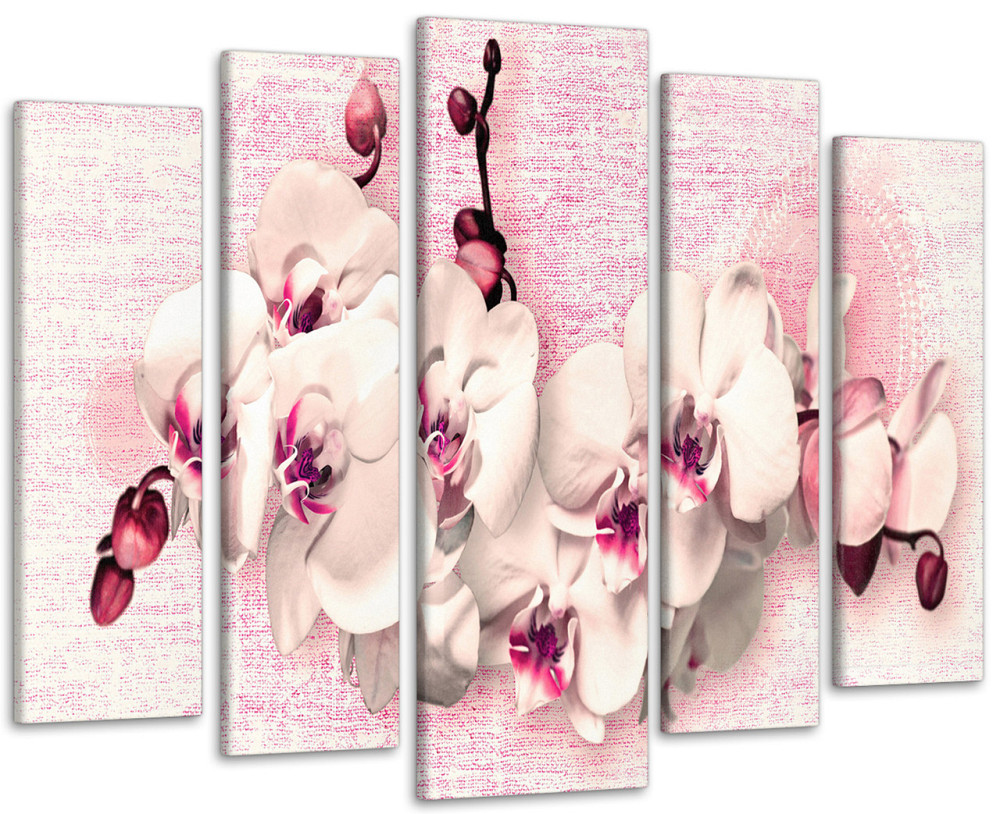 Модульная картина Цветы Абстракция Art-209_5 115x170 см Киев - изображение 1
