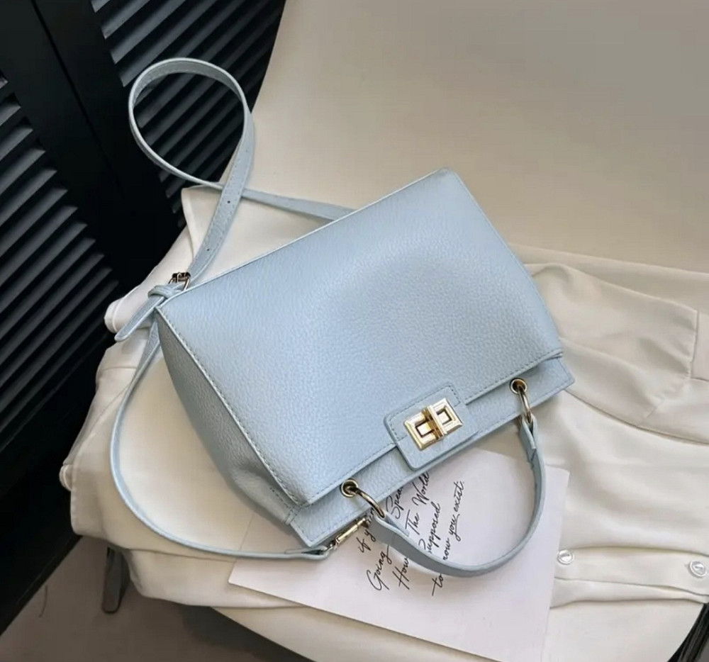 Сумка блакитна Сміла - фото 1