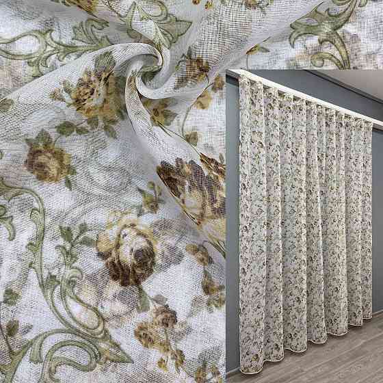 Тюль VR-Textil 917т Flora Батист Разноцветный 400х270 см (42-0818) Киев