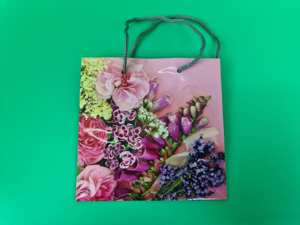 Пакет подарочный под чашку  16/16/8 (артЧ-214) (12 шт) Харьков - изображение 4