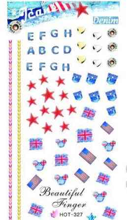 Наклейки для ногтей HOT-327 Киев