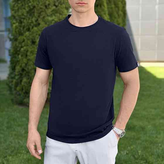 Чоловіча футболка темно-синя Pobedov Peremoga Київ