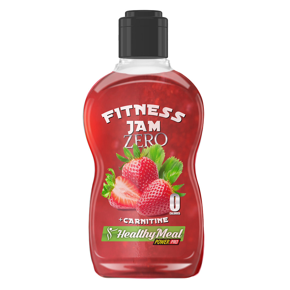 Fitnes Jam Sugar Free + L Carnitine - 200g Strawberry Луцьк - фото 1
