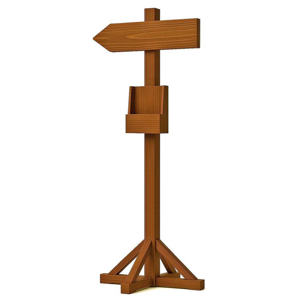 Напольная стрелка-указатель 