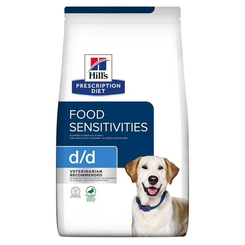 Hills Prescription Diet Canine d/d Dog Food Duck and Rice (Хіллс ПД Канін д/д Дог Фуд) для собак при алергії 2 кг Запоріжжя - фото 1