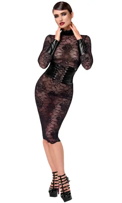 Сукня Noir Handmade F375 Noirelle Lace Corset Midi dress XS Львів - фото 5