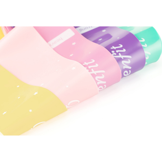 Набір резинок для фітнесу Queenfit 0,5-30кг Q-66435 Киев