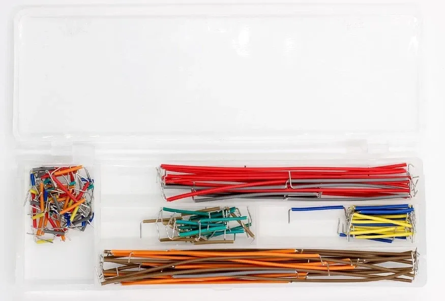 Набір різнокольорових проводів для макетування та навчання Київ - фото 10