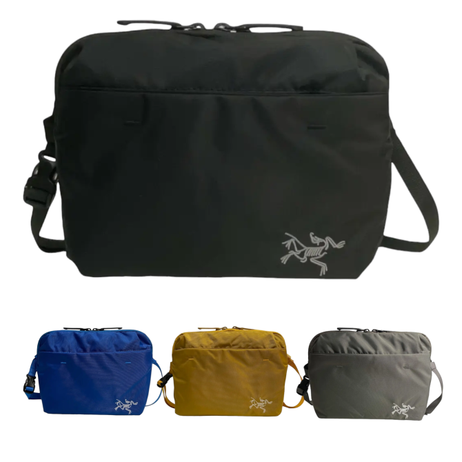 Сумка через плече Arcteryx Heliad 6L Crossbody чорний Запоріжжя - фото 1