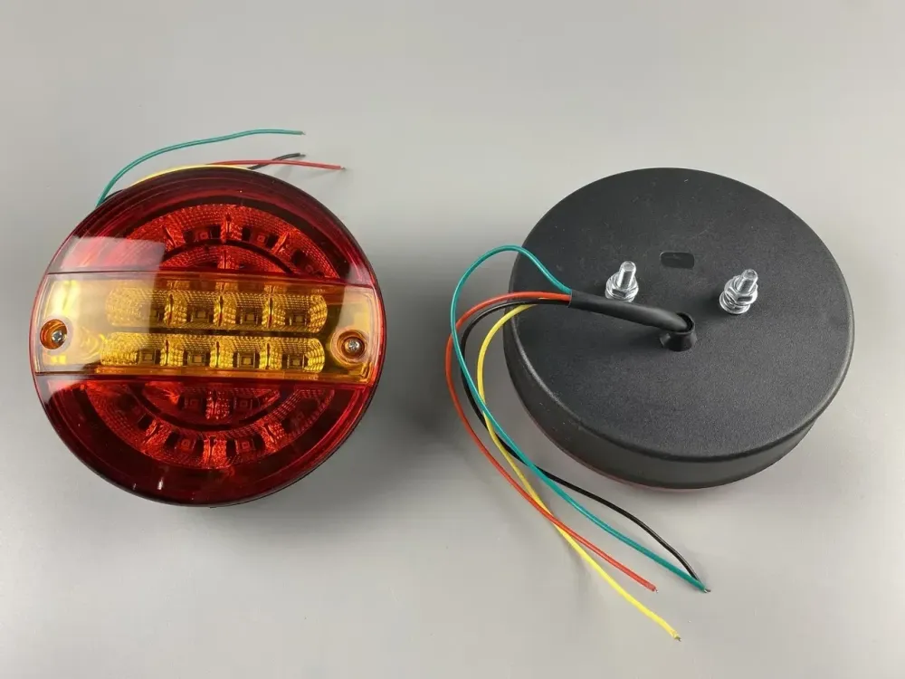 Ліхтар LED задній універсальний круглий 24 В 135 мм Мукачево - фото 9