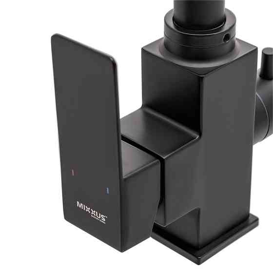 Змішувач для кухні Mixxus KUB-021 з виходом для питної води чорний/нерж. сталь (MI5865) Чернівці