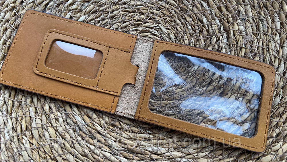 Обкладинка "Державна прикордонна служба" з відділенням для жетону PS Київ - фото 3