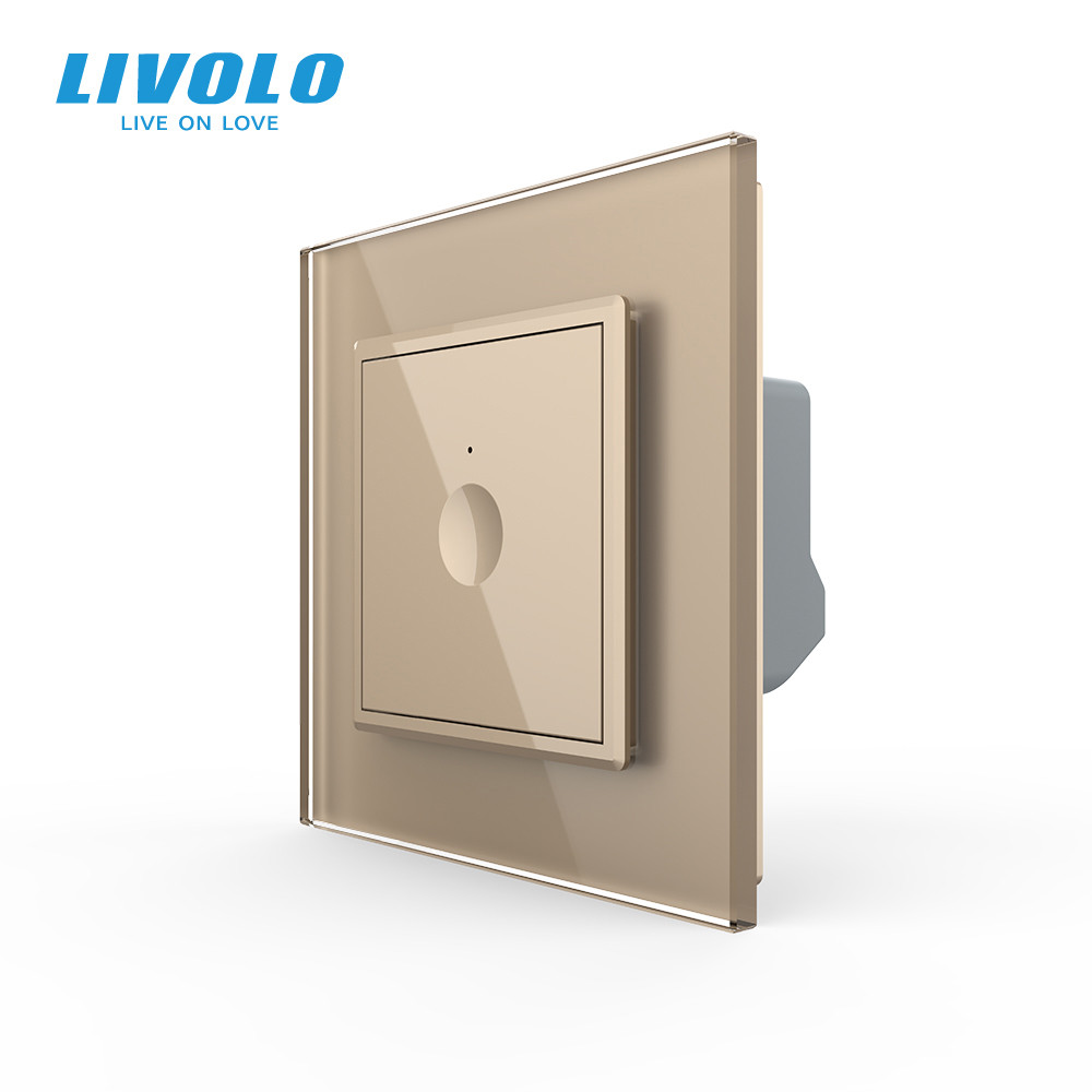 LIVOLO Сенсорний вимикач Sense 1 сенсор Livolo золото (722000113) Коломыя - изображение 1