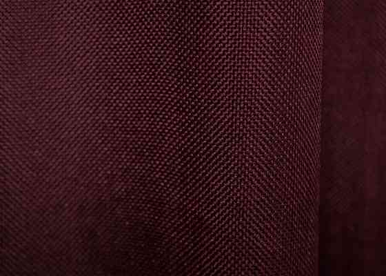 Комплект коротких штор VR-Textil Льон Мішковина № 112ш 130х170 см 2 шт Бордовий (35-0128) Київ