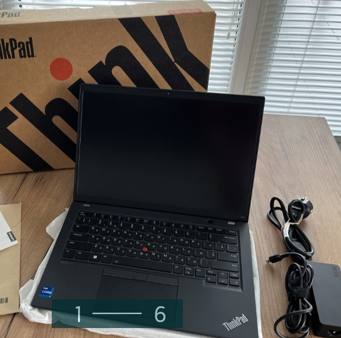 Ноутбук: Lenovo Think Pad T14 GEN 4, i7-1355U. Киев - изображение 1