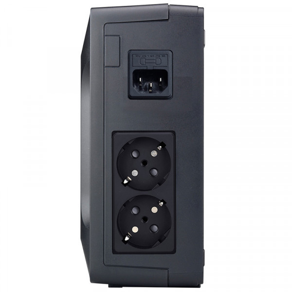 ДБЖ FSP Nano 800, 800ВА/480Вт, Schuko x 2, Black (PPF4800309) Київ - фото 4