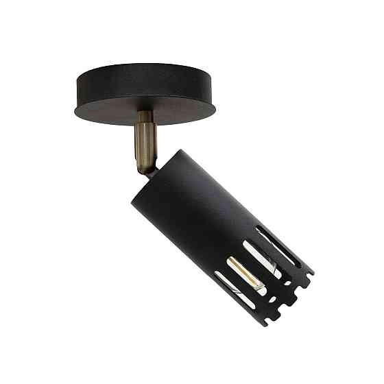 Світильник настінно-стельовий MSK Electric Teramo спот поворотний NL 180501-1 BK Одеса