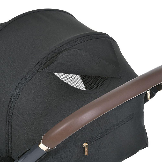 Коляска дитяча El Camino BEYA Black прогулянкова з чохлом для ніжок у комплекті Чорна (ME 1127-G) Чернігів - фото 7