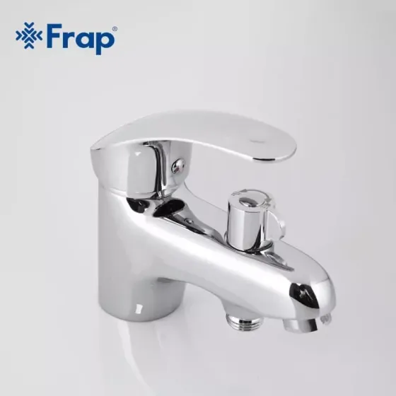 Смеситель для умывальника Frap F1221 с душевой лейкой, хром Киев