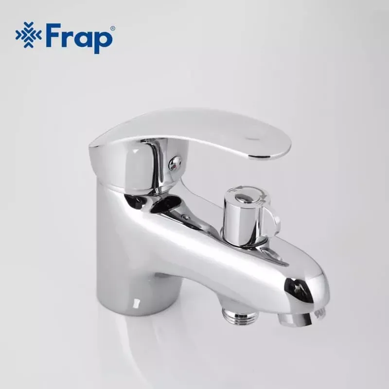 Змішувач для умивальника Frap F1221 з душовою лійкою, хром Київ - фото 3