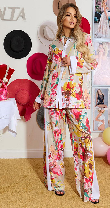 Костюм у піжамному стилі (42) Київ - фото 1