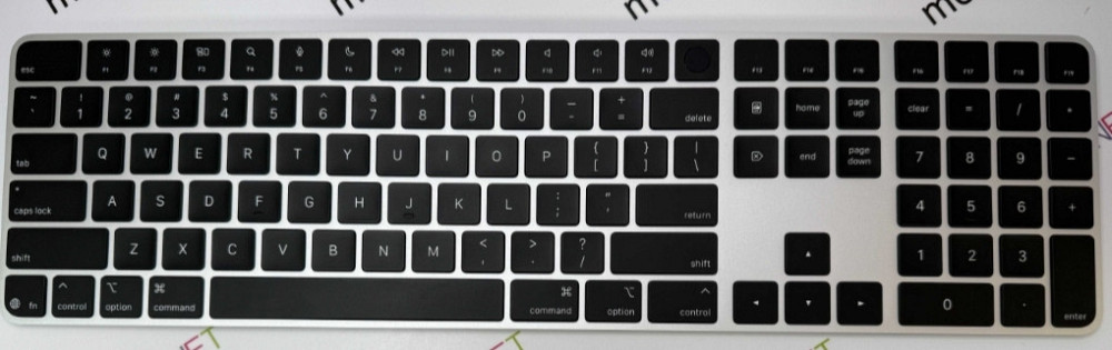 Клавиатура Apple Magic Keyboard with Touch ID and Numeric Keyboard MXK83LL/A Київ - фото 3