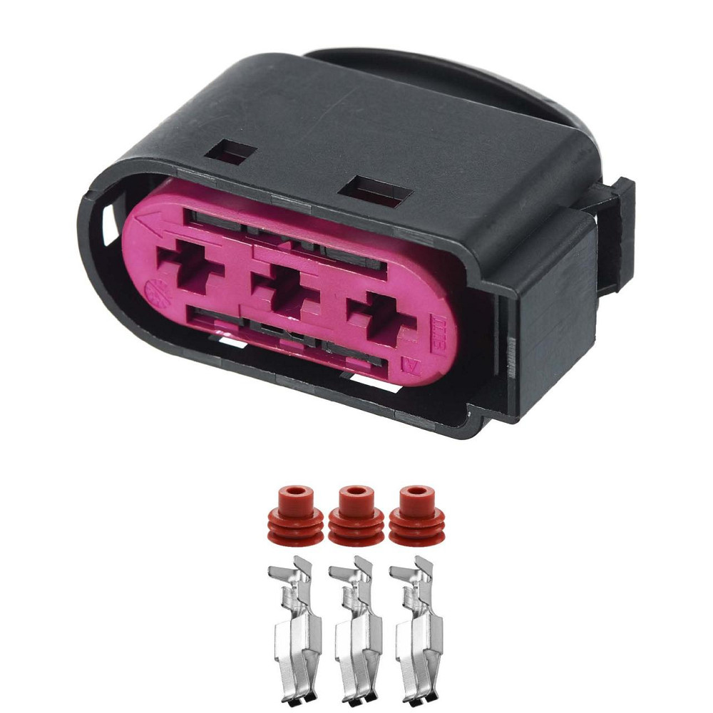 Роз'єм конектор 3-кон., Блок Предохранителей, 1J0937773, 964915, VAG, TE Германия, Франция, Audi, Bugatti, Porsche, Seat 40416 Київ - фото 1