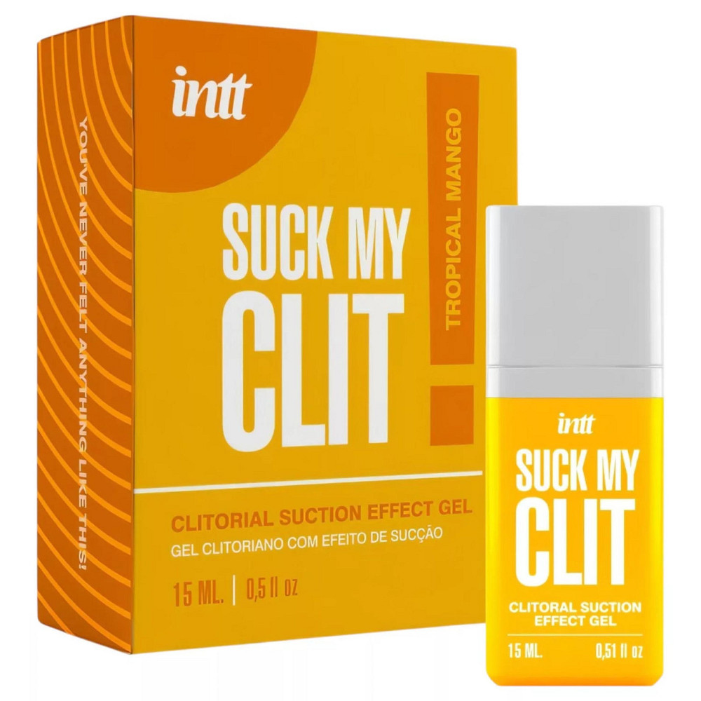 Стимулюючий гель для клітора INTT Suck My Clit Tropical Mango, 15 мл Sex Aura Київ - фото 4