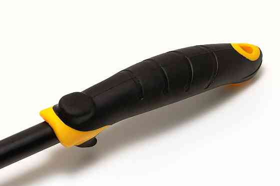 Совок посадочный MASTERTOOL зауженный с пластиковой ручкой и TPR-покрытием 320х80 мм 14-6171. Ровно