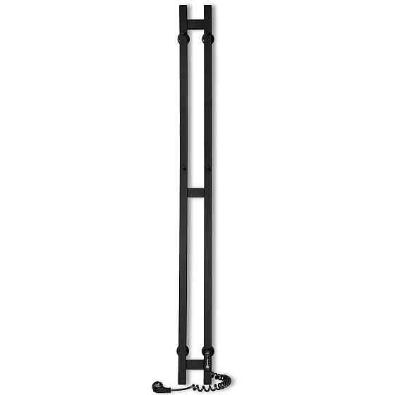 Електрична сушарка для рушників Laris Зебра ДУЕТ 80х1200 Е чорний Київ