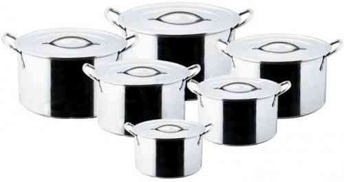 Набір каструль з кришками з 6шт Селла EM-0060 Вінниця