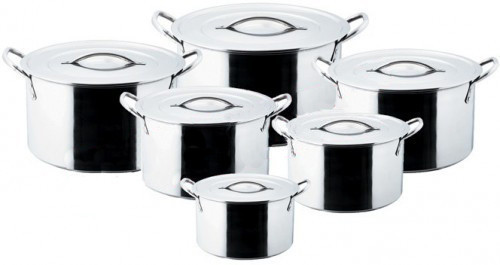Набір каструль з кришками з 6шт Селла EM-0060 Вінниця - фото 1