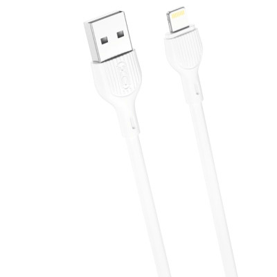 Дата кабель USB 2.0 AM to Lightning 2.0m 2.1A white XO (CB-200UL) Винница - изображение 1